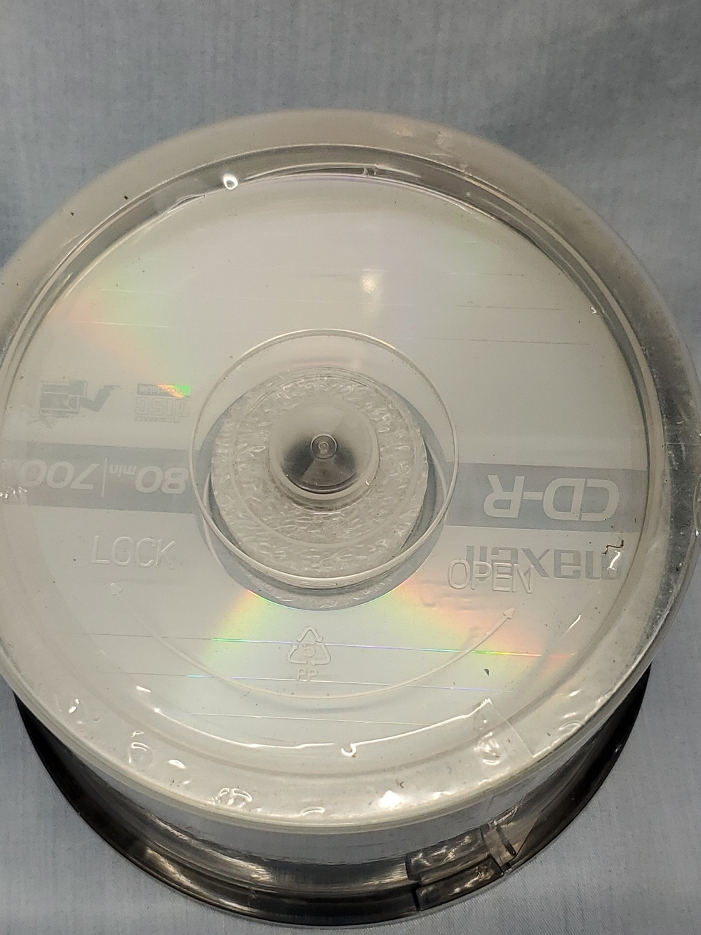 MaxData CD-R 50-Pack - White/Blue - Picture 3 of 3